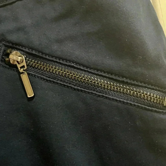 Lane Bryant Navy Skinny Pants - Picture 3 of 5